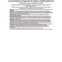 Inclusión de técnicas imagenológicas en la planificación neuroquirúrgica: integración de equipos multidisciplinarios