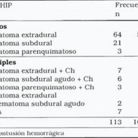 Tabla 3. Tipos de CHIP diagnosticados y su frecuencia