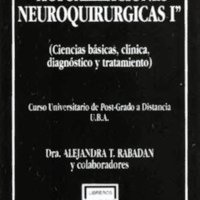 Actualizaciones Neuroquirúrgicas I