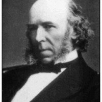 Fig. 3. Herbert Spencer. El creador del social- darwinismo. Muchos autores creen hoy en día que sería más justo llamar a esta teoría social-spencerismo