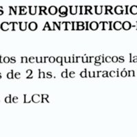 Antibioticoprofilaxis con Rifampicina en los Procedimientos Neuroquirúrgicos